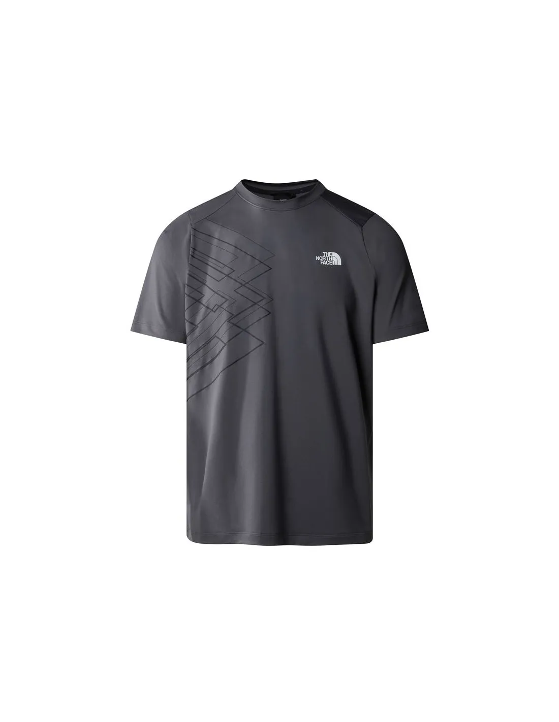 Camiseta The North Face Ma S/S Graphic Hombre Gris