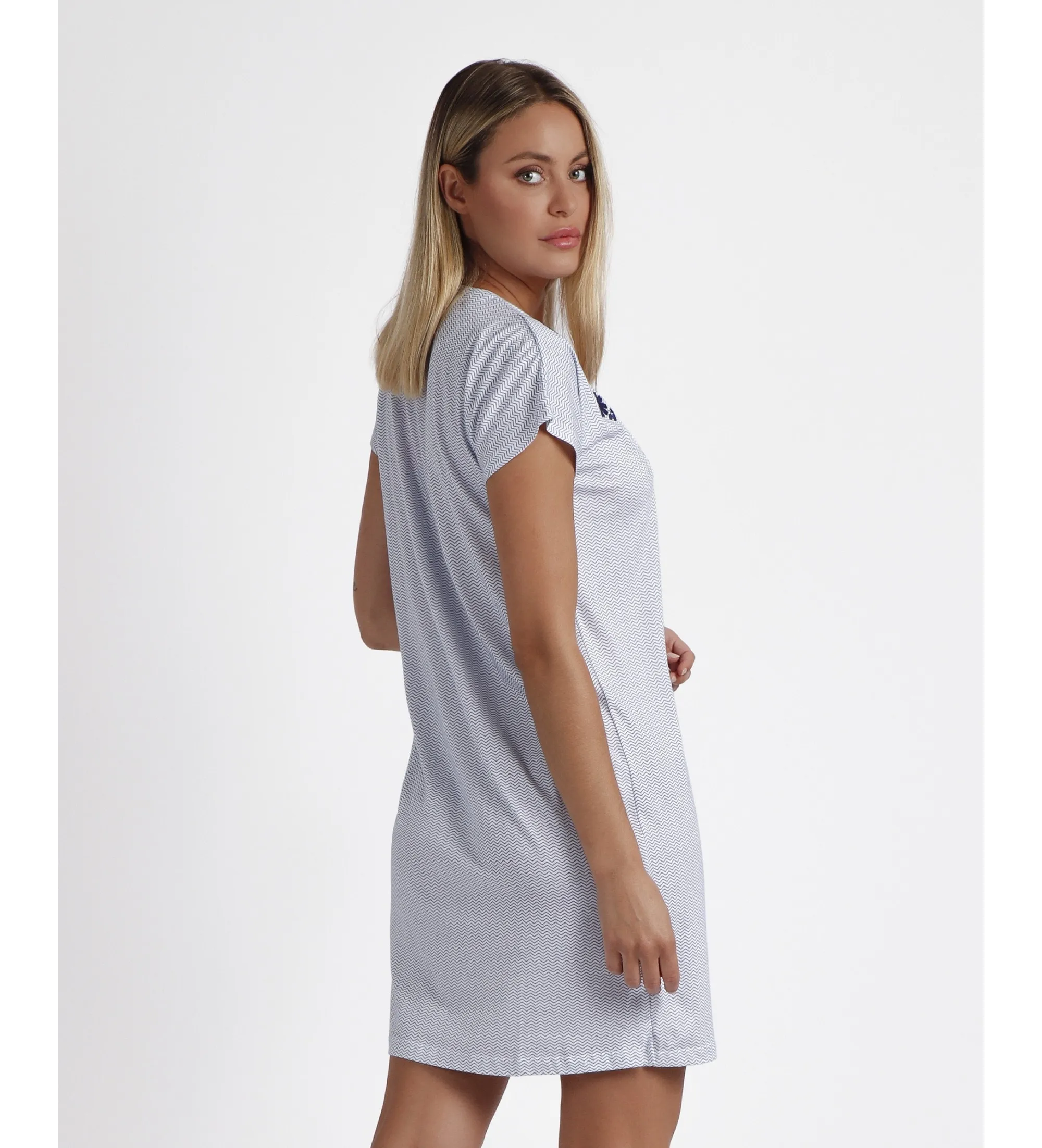 Camisola Manga Corta azul
