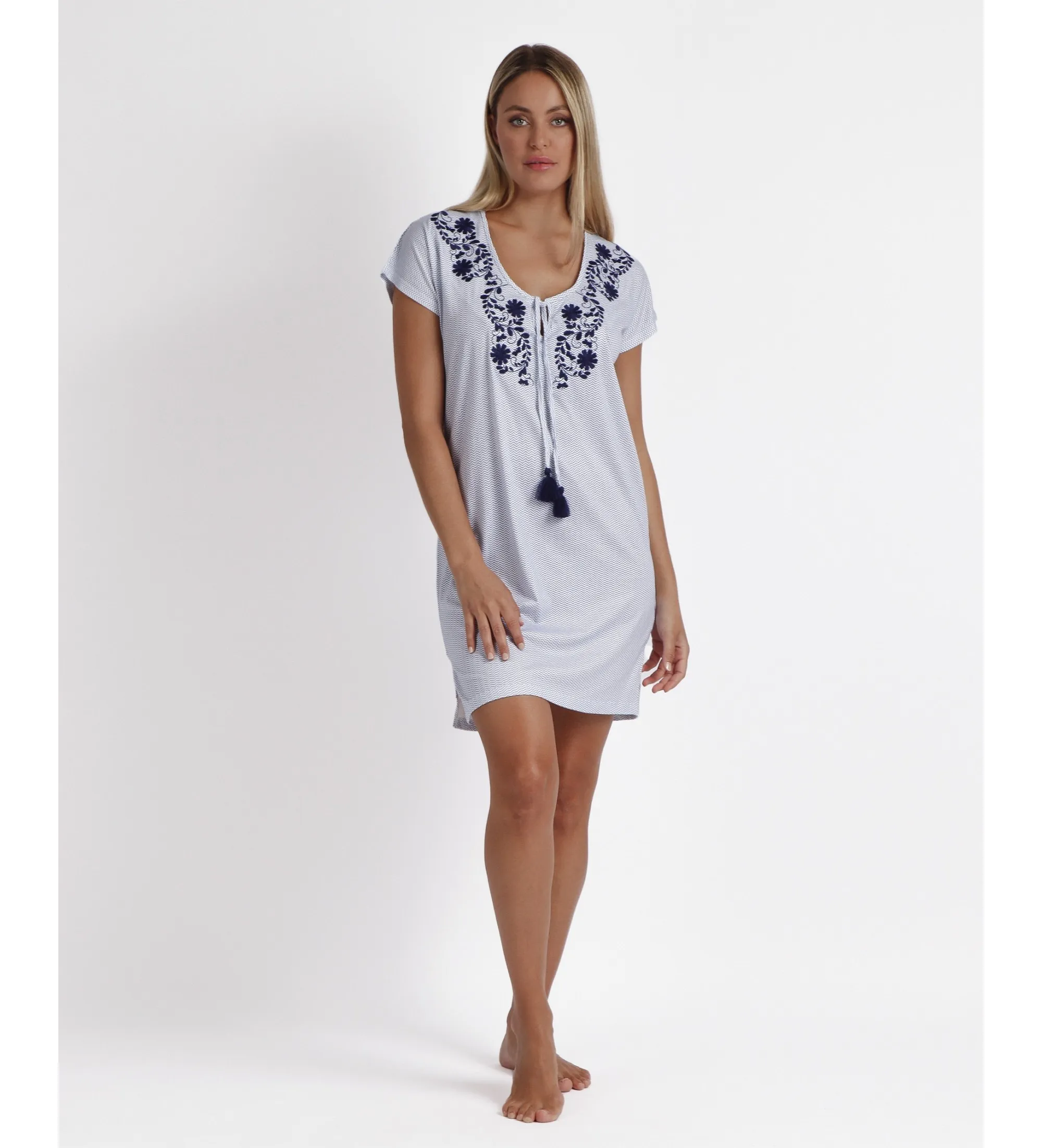 Camisola Manga Corta azul