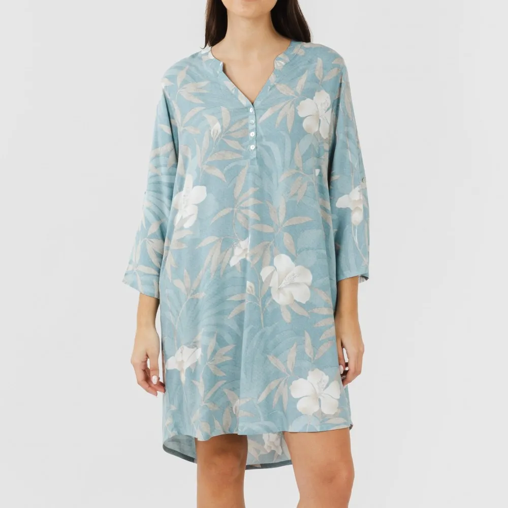 Camisola viscosa Denia azul