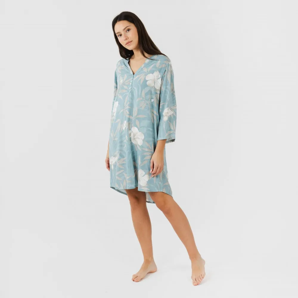 Camisola viscosa Denia azul
