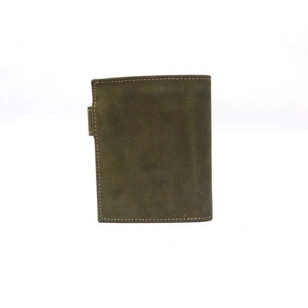 Cartera Hombre vertical con cierre Nilo Con Monedero En Piel Serraje