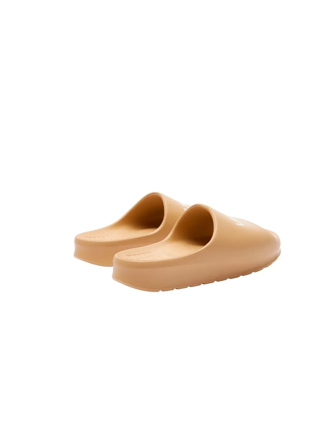 Chanclas Lacoste Slides & Sandals Mujer Beige