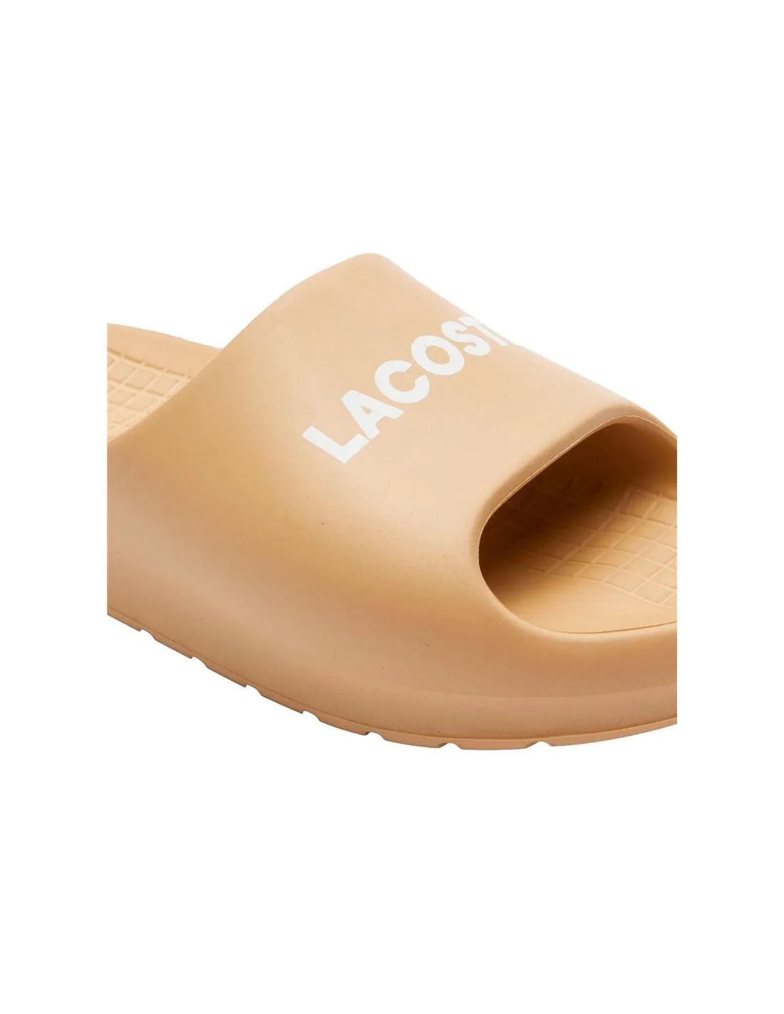 Chanclas Lacoste Slides & Sandals Mujer Beige