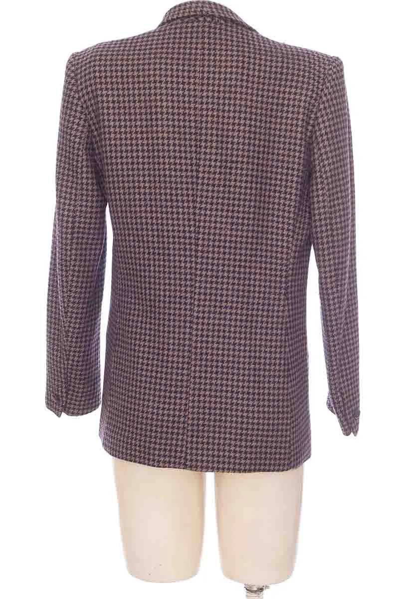 CHAQUETA / ABRIGO COLOR AZUL  DRY CLEAN ONLY
