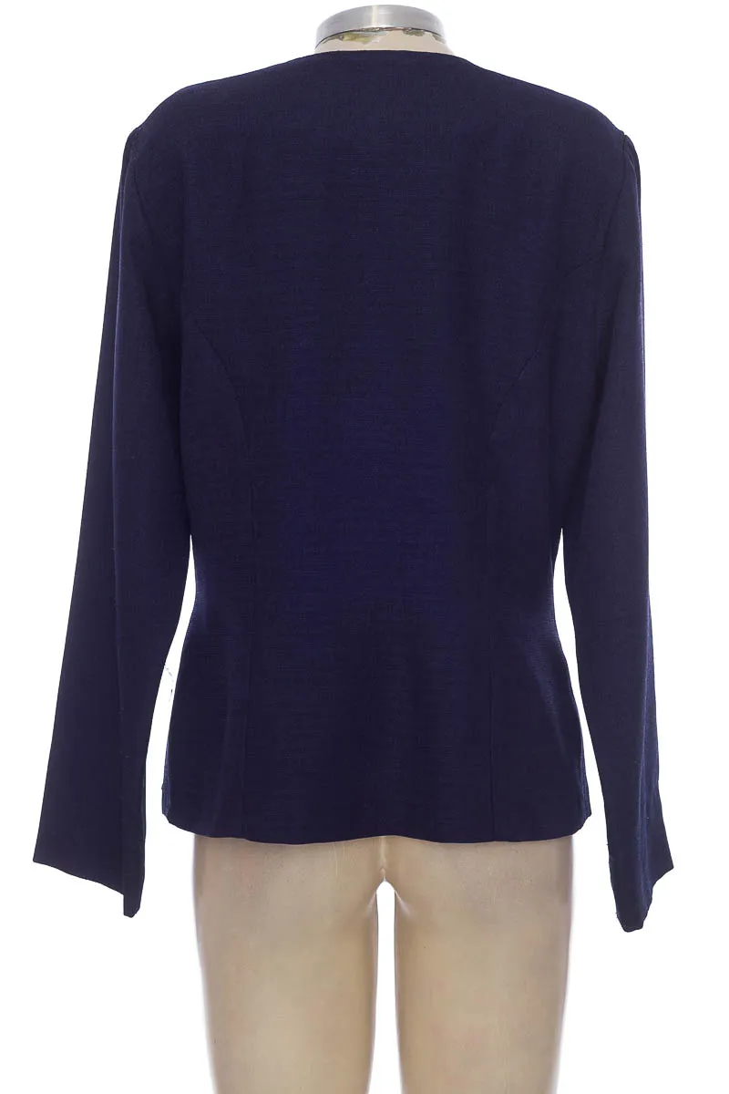 CHAQUETA / ABRIGO COLOR AZUL  STILOS GM GELMARY
