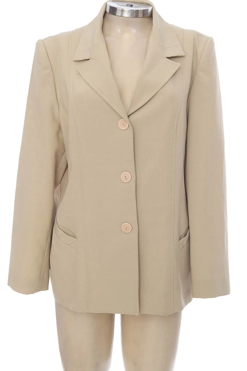 CHAQUETA / ABRIGO COLOR BEIGE  CREACIONES C JOYCE
