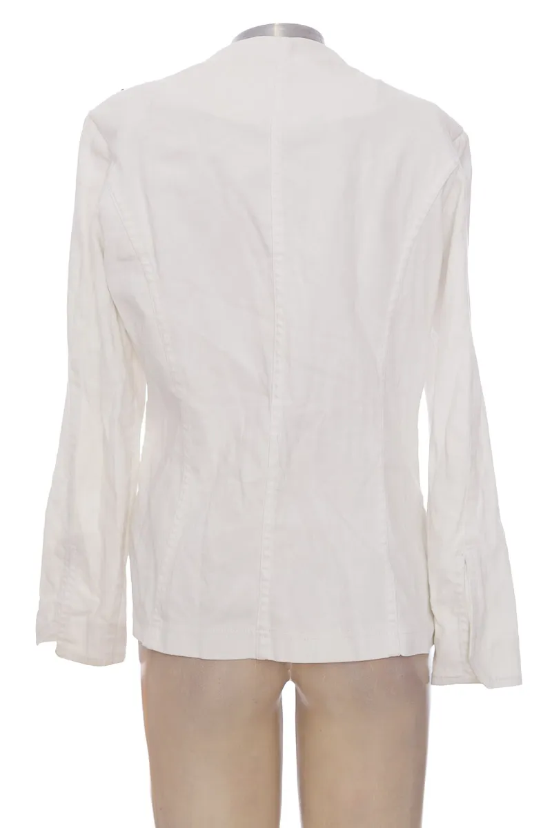 CHAQUETA / ABRIGO COLOR BLANCO  BESO DE COCO
