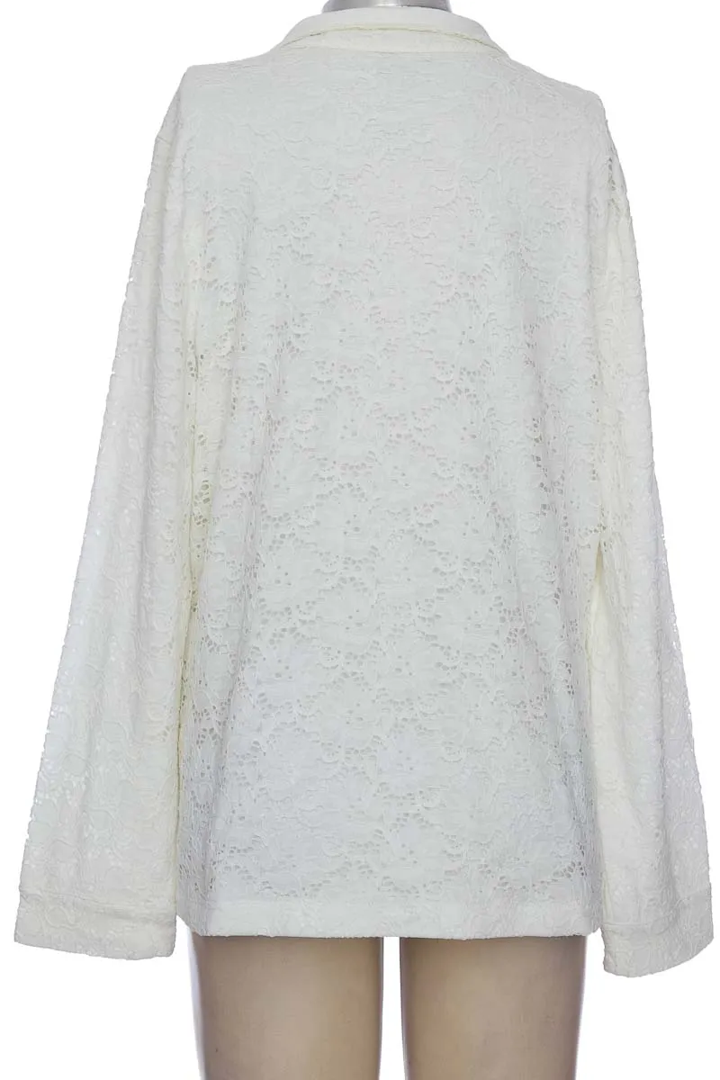 CHAQUETA / ABRIGO COLOR BLANCO  D &AMP; CO.