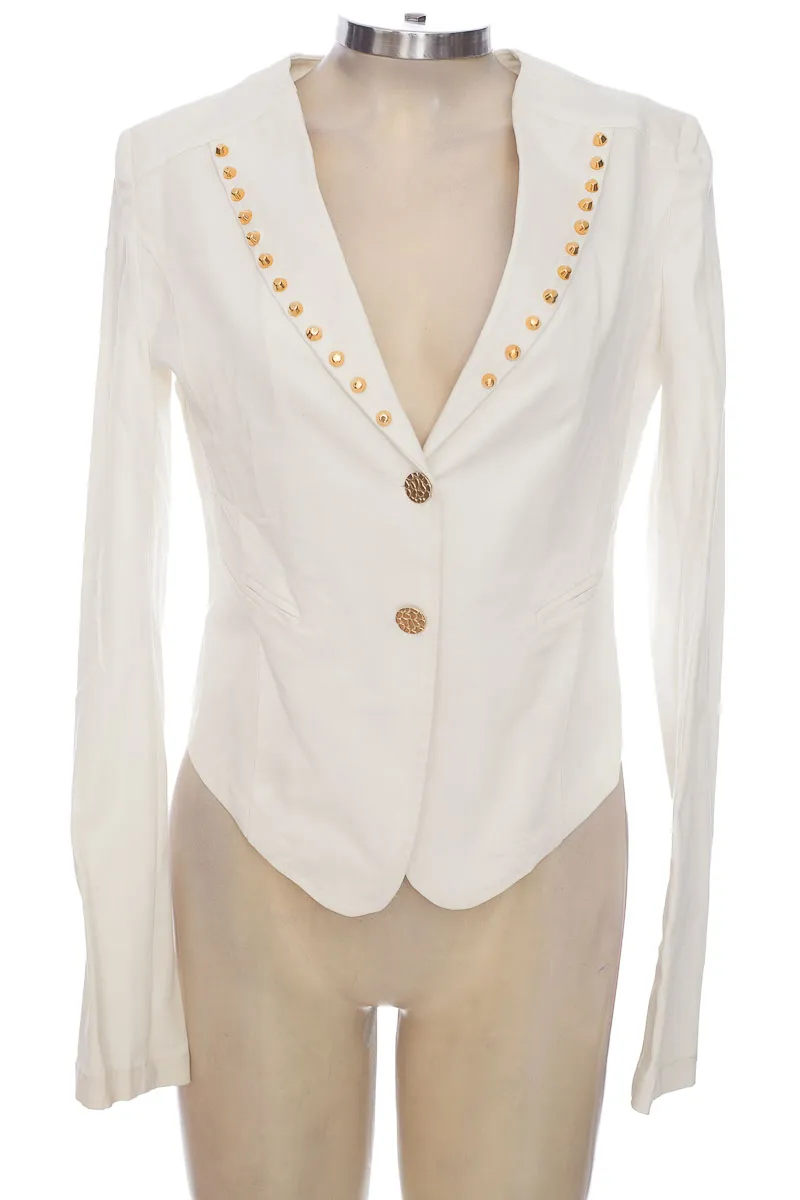CHAQUETA / ABRIGO COLOR BLANCO  LA TUCHA