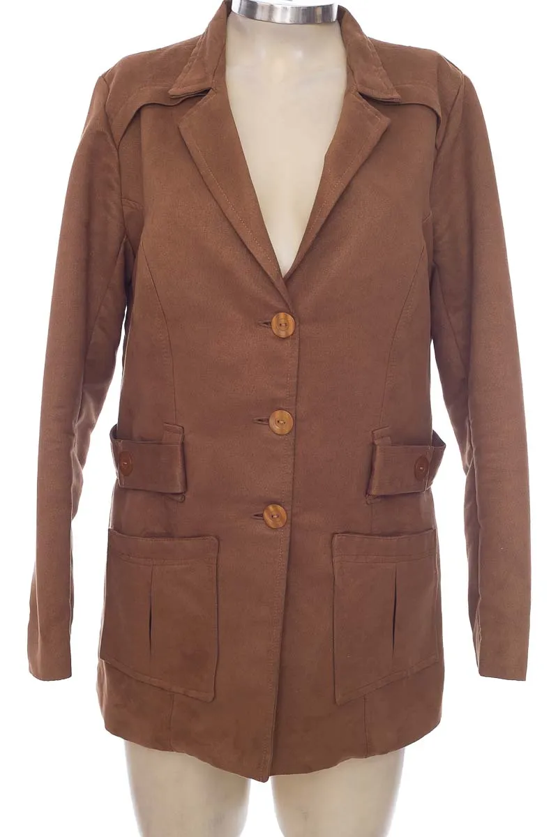 CHAQUETA / ABRIGO COLOR CAFé  L&AMP;L