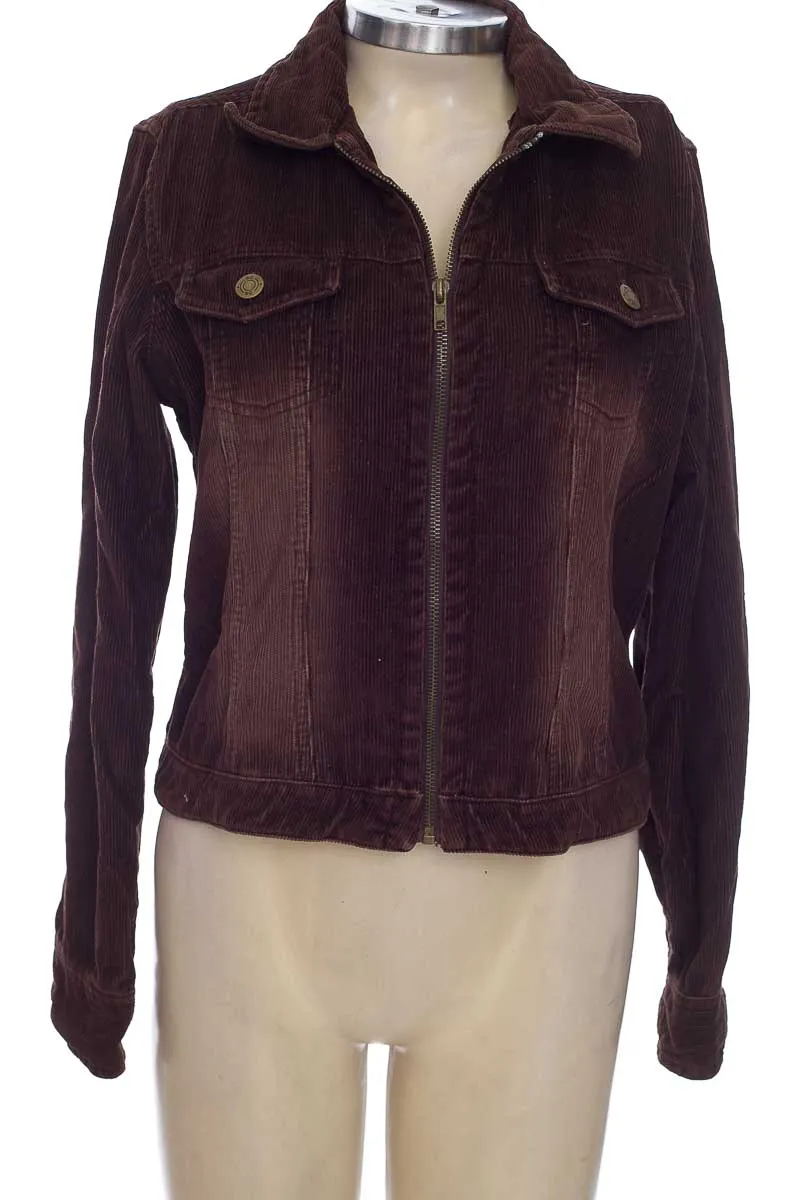 CHAQUETA / ABRIGO COLOR CAFé  SO REAL SO RIGHT