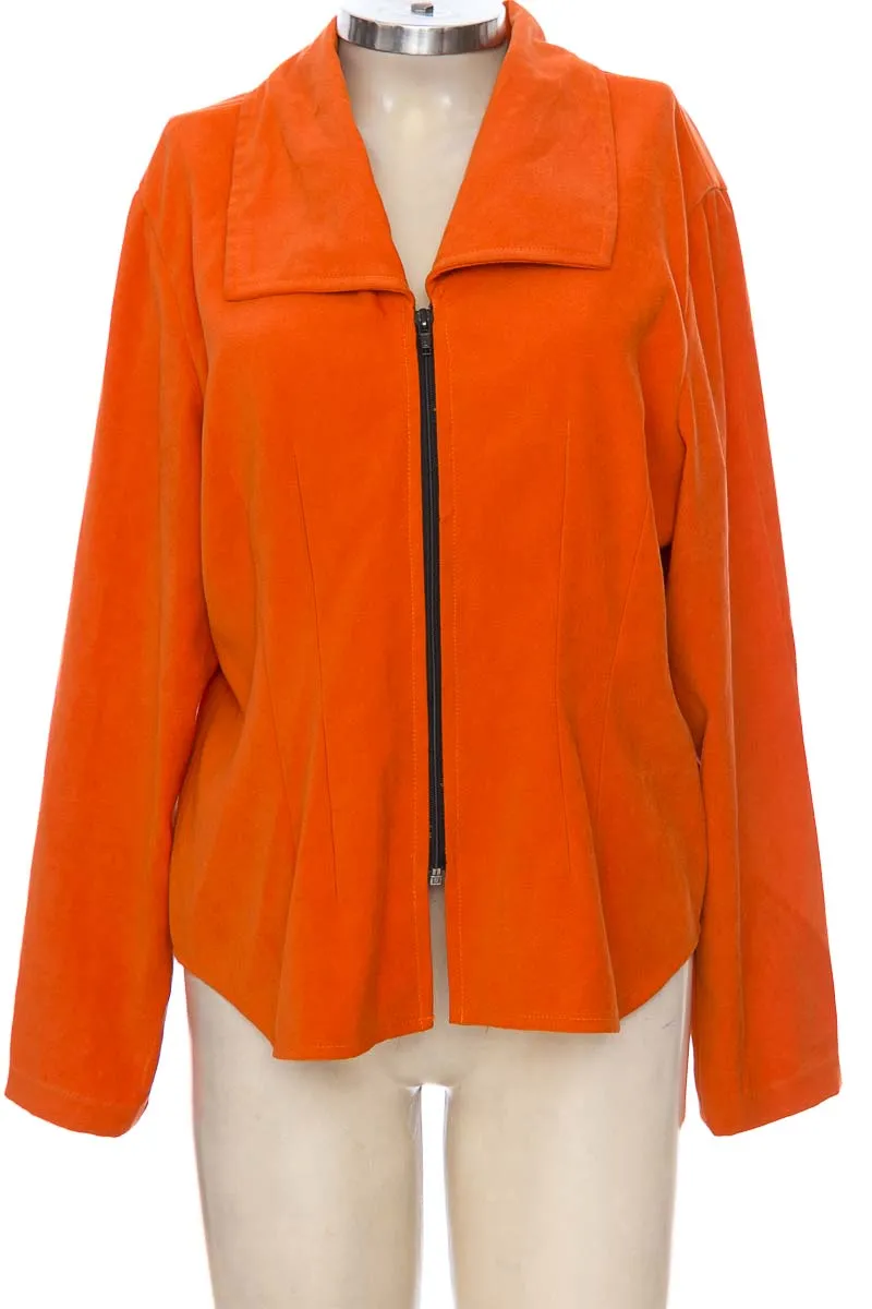 CHAQUETA / ABRIGO COLOR NARANJA  CRIS MODA