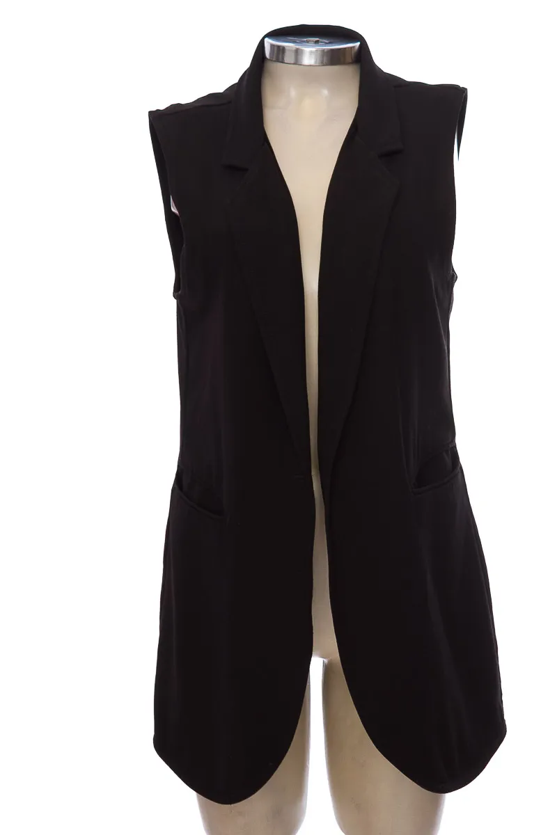 CHAQUETA / ABRIGO COLOR NEGRO  BESO DE COCO