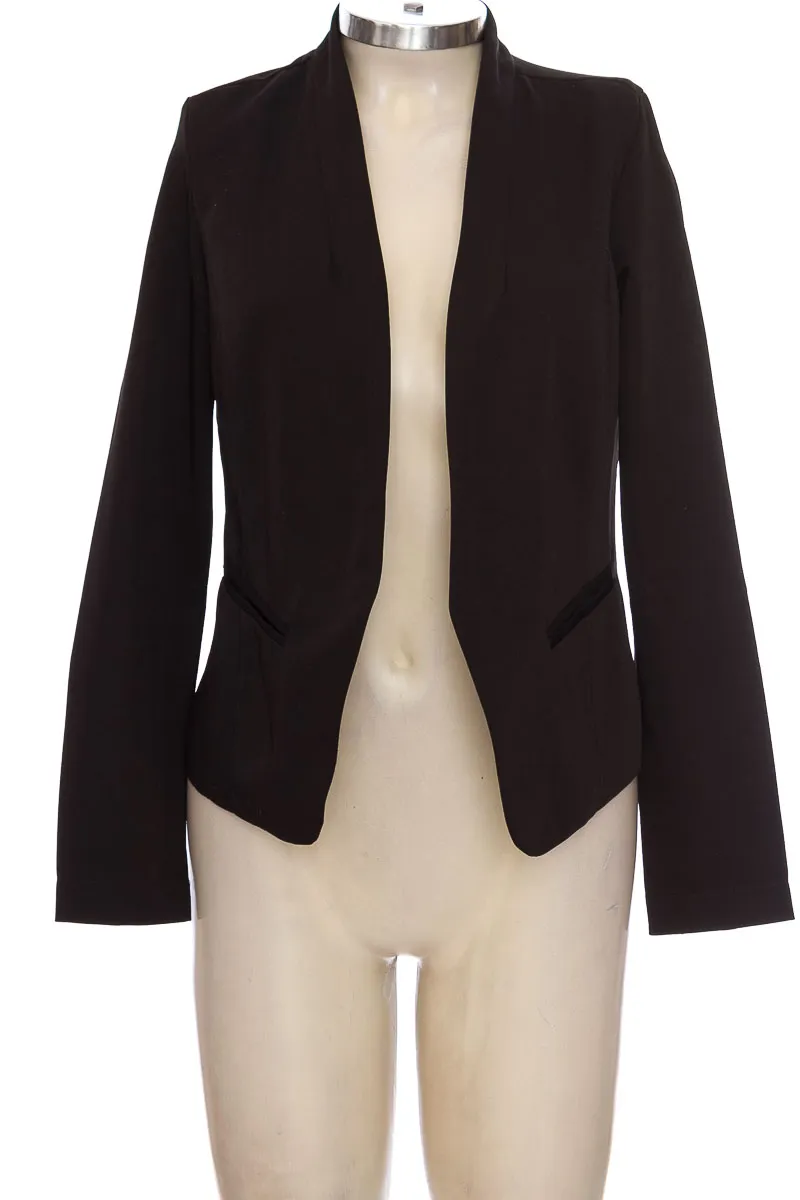 CHAQUETA / ABRIGO COLOR NEGRO  D´LIRIO