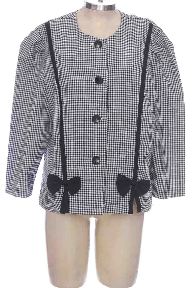 CHAQUETA / ABRIGO COLOR NEGRO  GOOD TIME