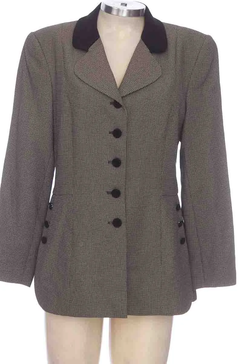CHAQUETA / ABRIGO COLOR NEGRO  MISTERY NEW YORK