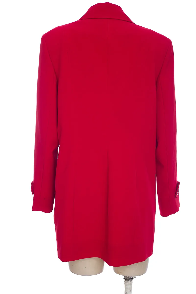 CHAQUETA / ABRIGO COLOR ROJO  LUIS FERNANDO GUERRA