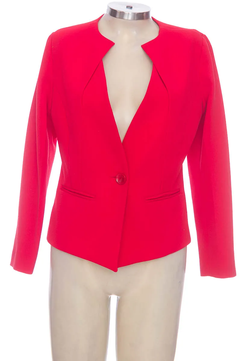 CHAQUETA / ABRIGO COLOR ROJO  M&AMP;M