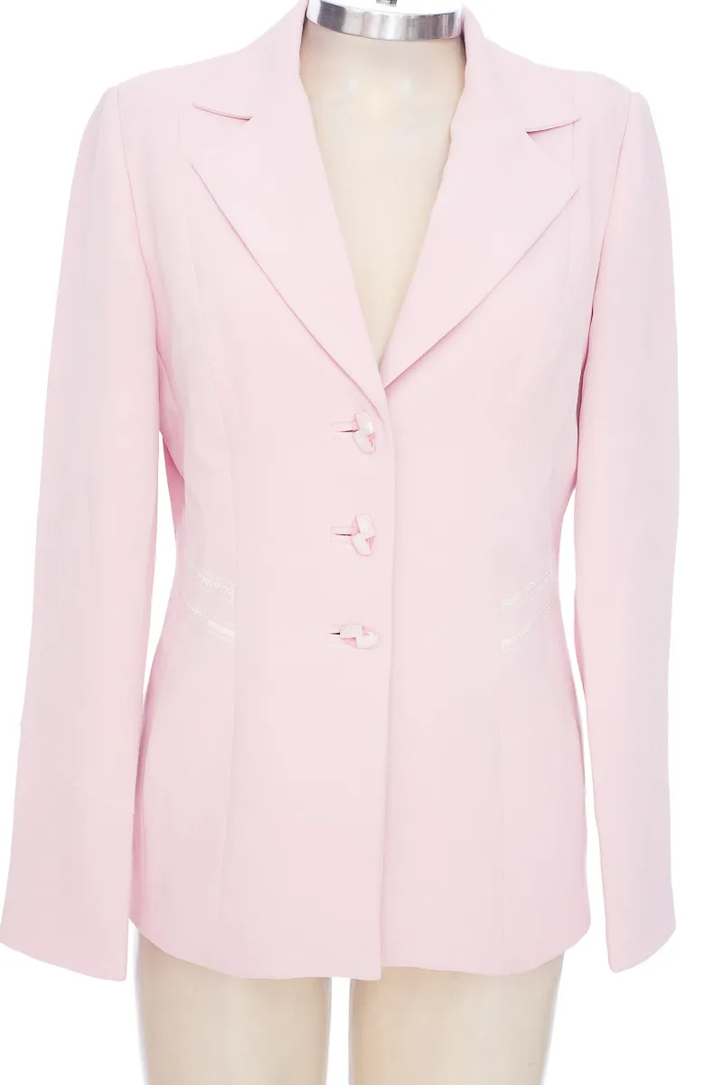 CHAQUETA / ABRIGO COLOR ROSADO  MONA LISA