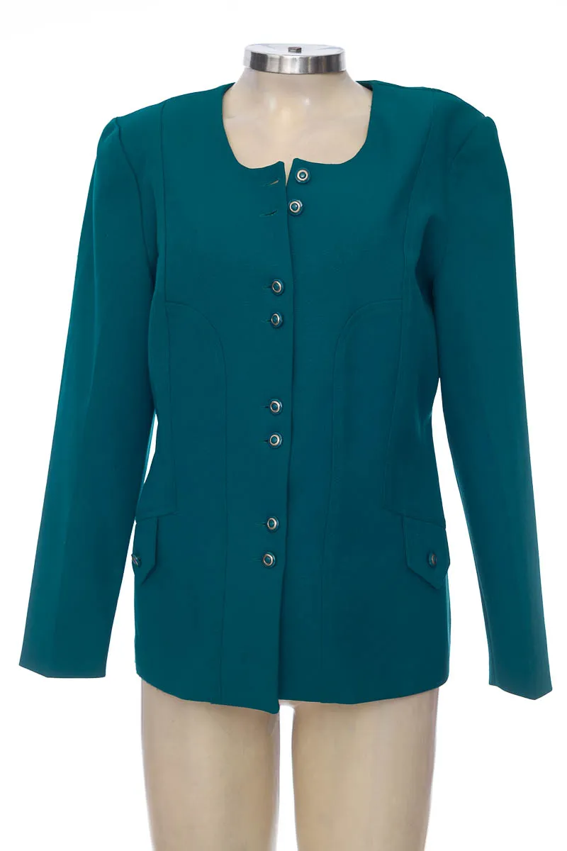 CHAQUETA / ABRIGO COLOR VERDE  CRIS MODA
