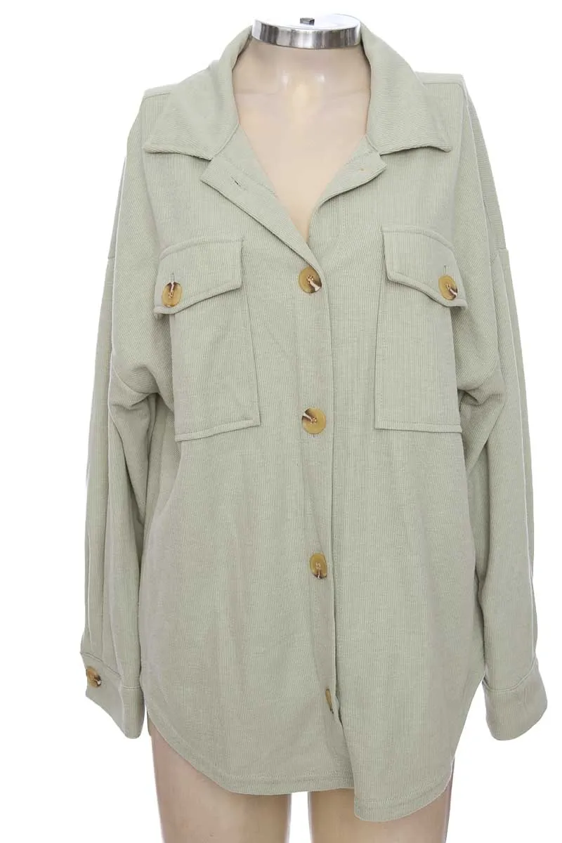 CHAQUETA / ABRIGO COLOR VERDE  HIPPIE ROSE
