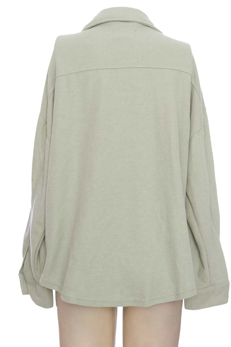 CHAQUETA / ABRIGO COLOR VERDE  HIPPIE ROSE