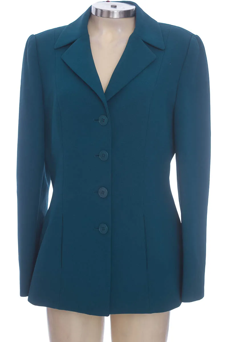 CHAQUETA / ABRIGO COLOR VERDE  MARTHA DE MARTíNEZ