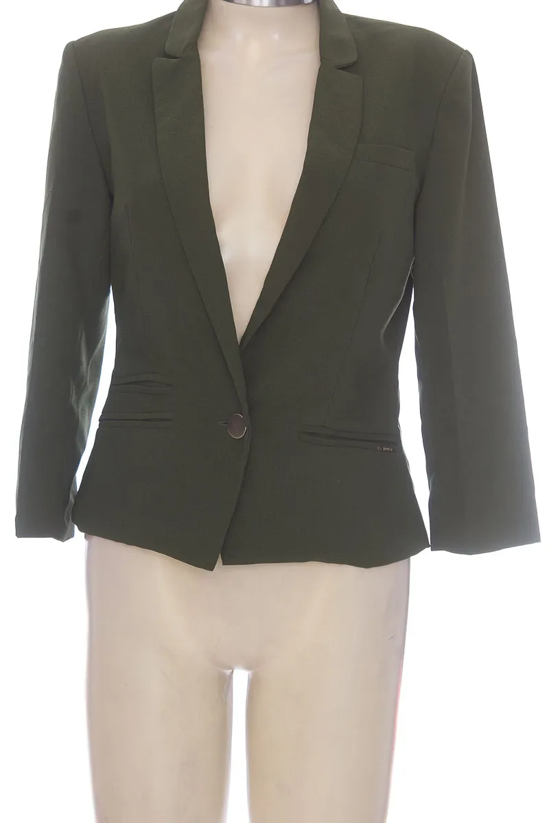 CHAQUETA / ABRIGO COLOR VERDE  STUDIO F