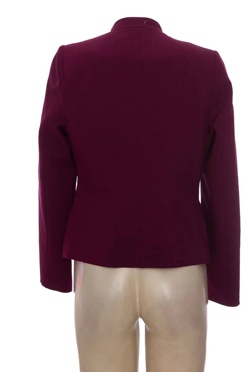 CHAQUETA / ABRIGO COLOR VINOTINTO  ARTE MODA