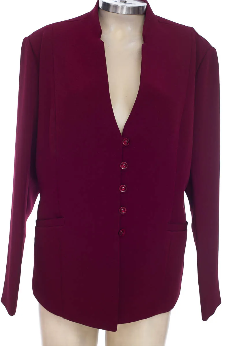 CHAQUETA / ABRIGO COLOR VINOTINTO  H&AMP;R