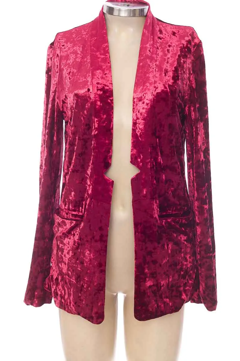 CHAQUETA / ABRIGO COLOR VINOTINTO  STUDIO F