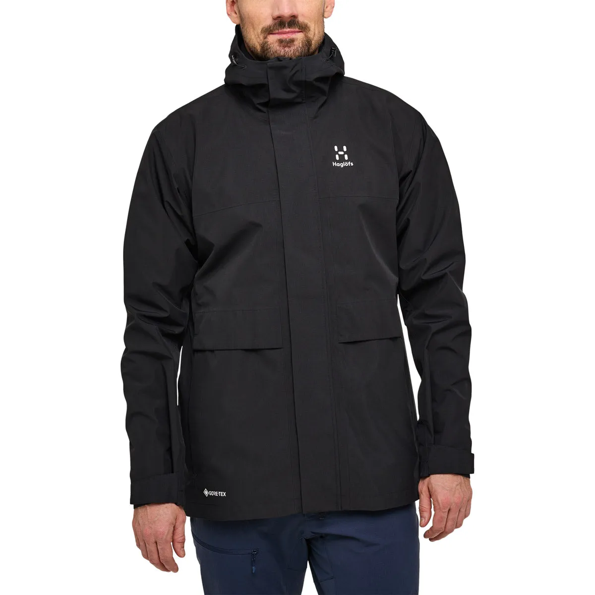 Chaqueta Hombre Reed Gtx Parka Men Haglöfs Negro