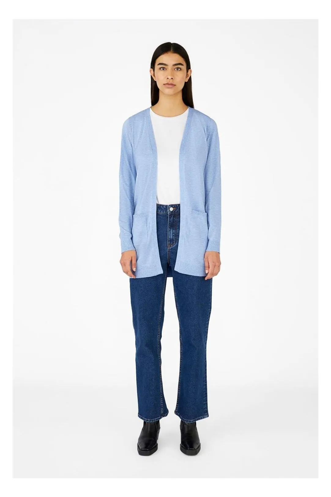 Chaqueta mujer Objthess azul serenity