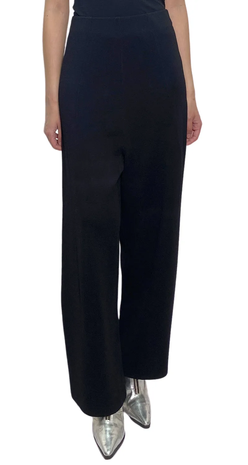 CHER Pantalón Palazzo Negro