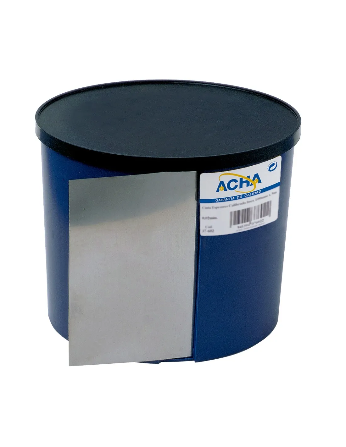Cinta de espesores calibrada de acero Inox. 5m x 100mm 0,06mm