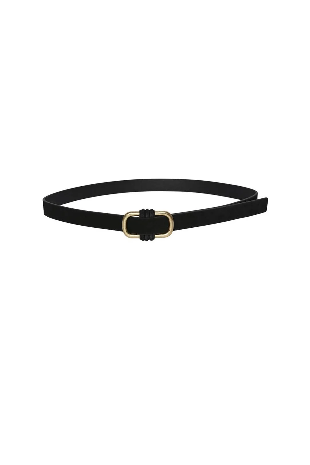 CINTURON MUJER HEBILLA PCMUSSA NEGRO