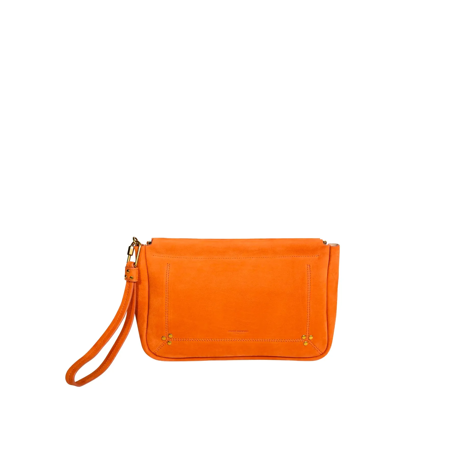 Clap L Wristlet in Nub Orange