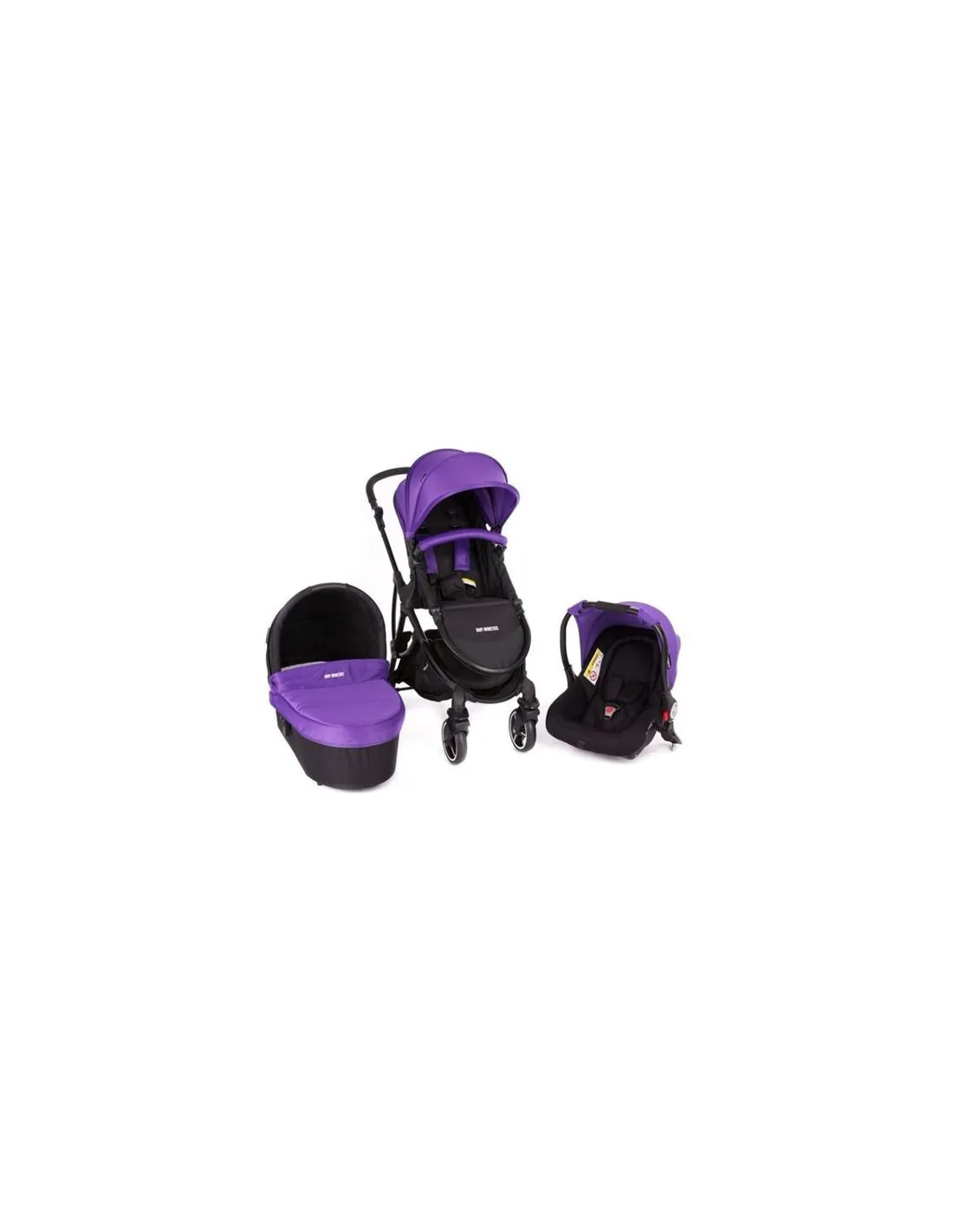 Coche trio Baby Monsters Globe morado