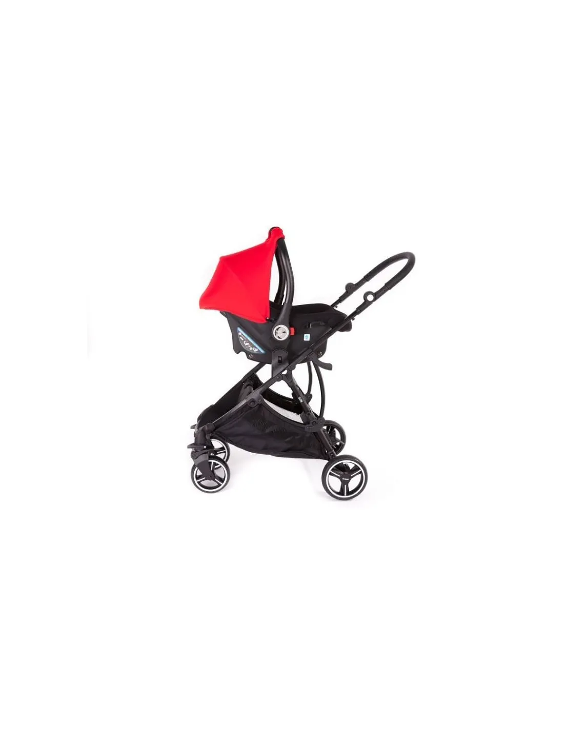 Coche trio Baby Monsters Globe rojo