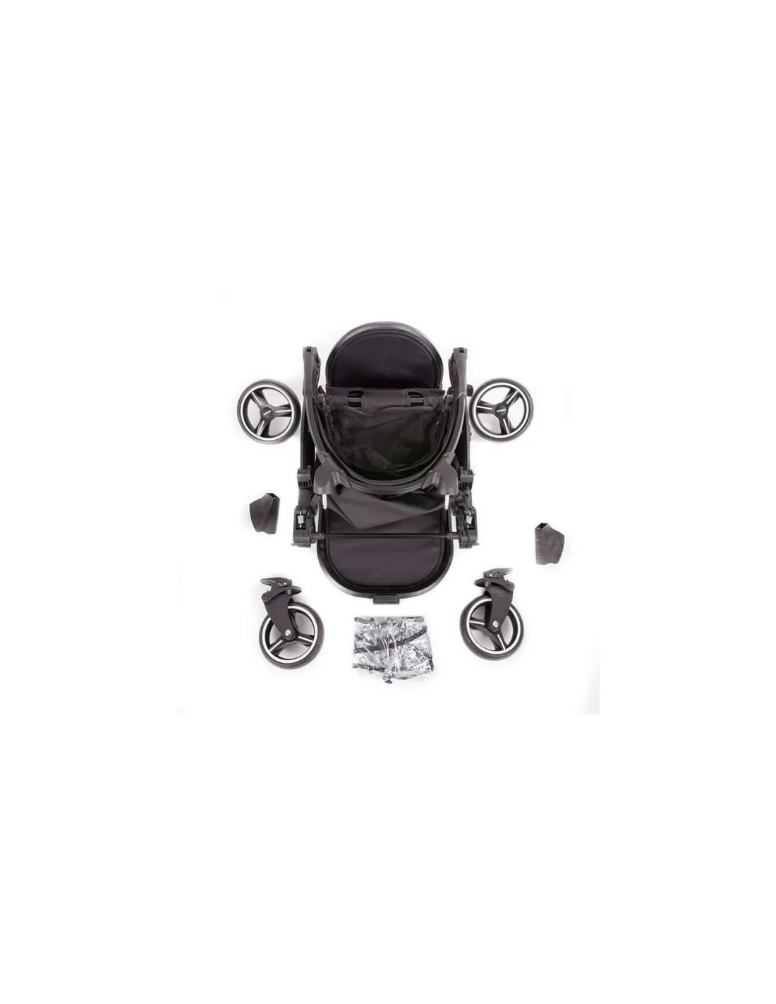 Coche trio Baby Monsters Globe rojo