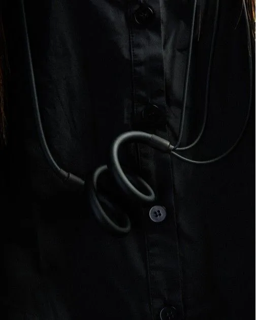Collar Papucei A.FLAME Negro