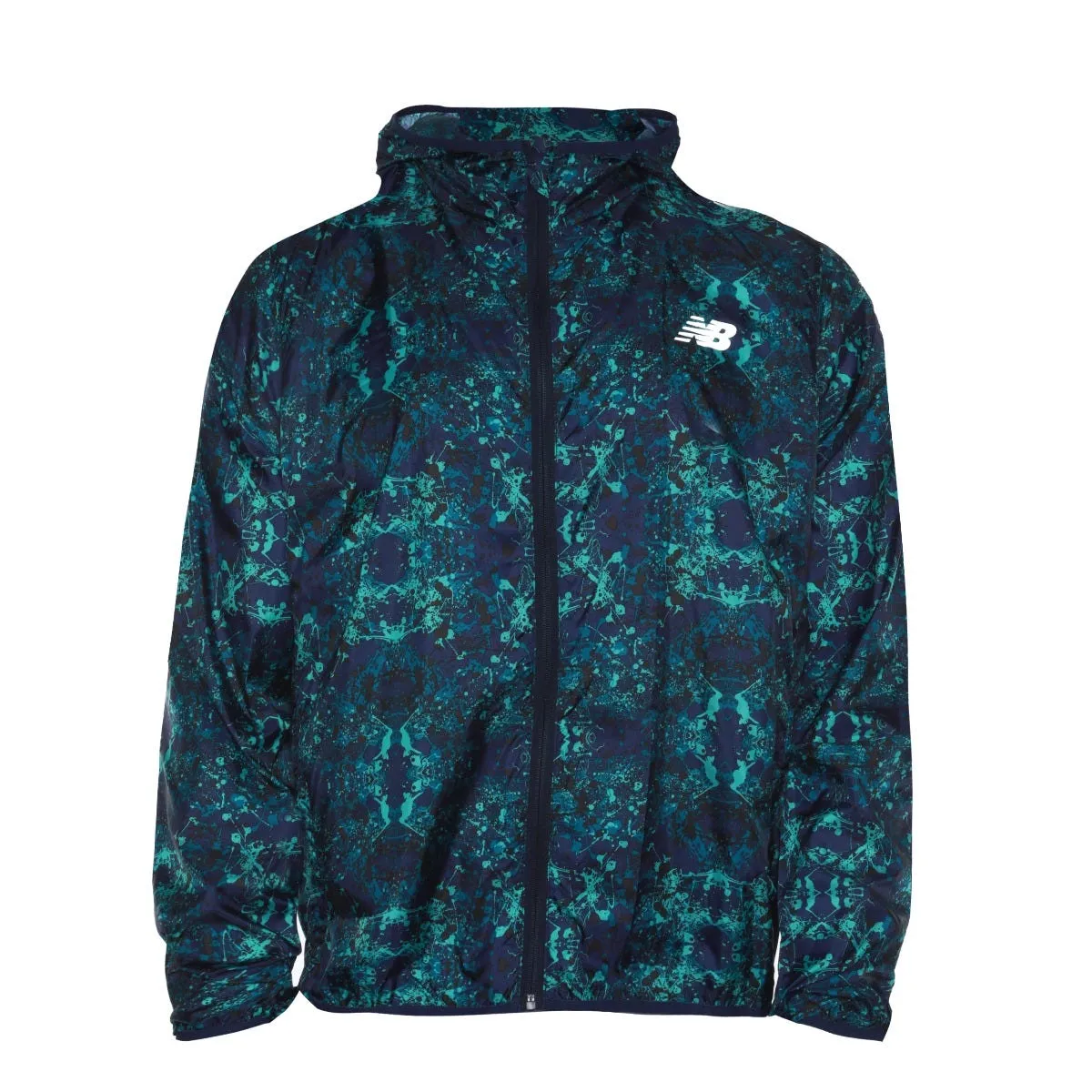 Cortaviento Running Hombre New Balance Empacable Multicolor