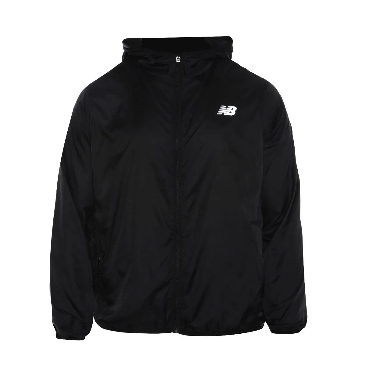 Cortaviento Running Hombre New Balance Empacable Negro