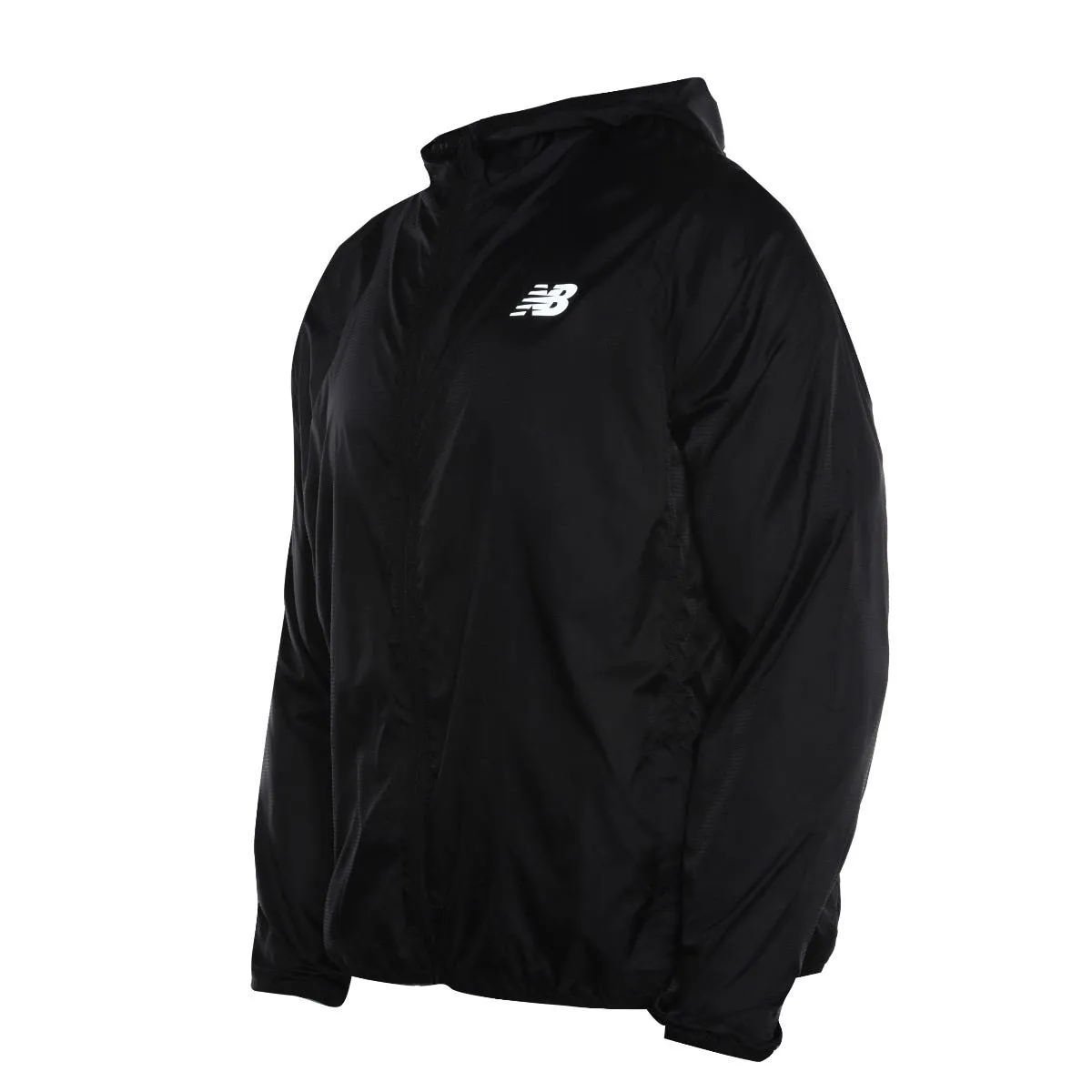 Cortaviento Running Hombre New Balance Empacable Negro