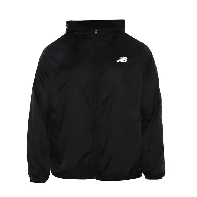 Cortavientos Running Hombre New Balance Empacable Negro