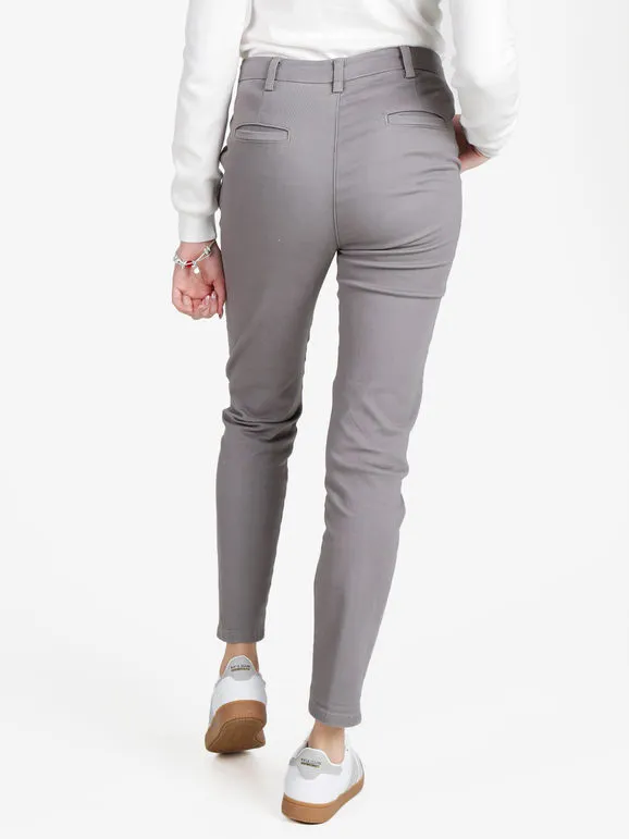 Cover Girl Pantalón recto de algodón para mujer.