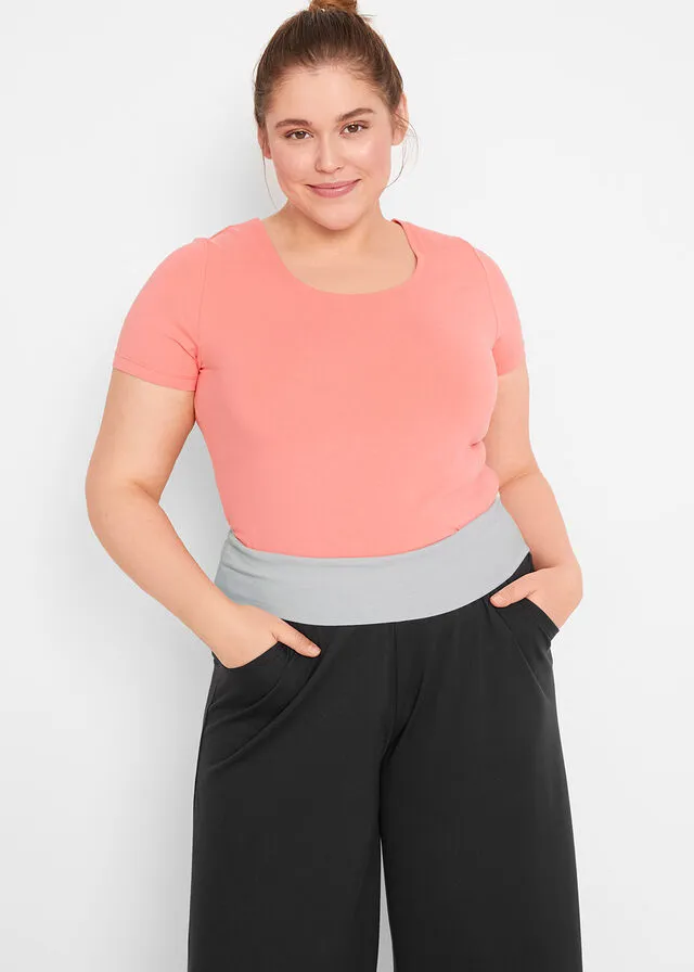 Culotte largo hasta la pantorrilla Negro