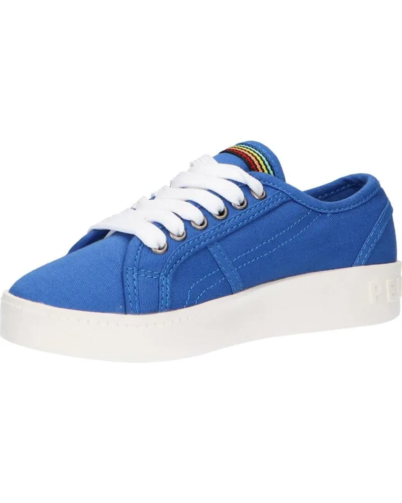 Deportivas de Niña y Niño PEPE JEANS PGS30448 BRIXTON CANVAS 539 LAGOON