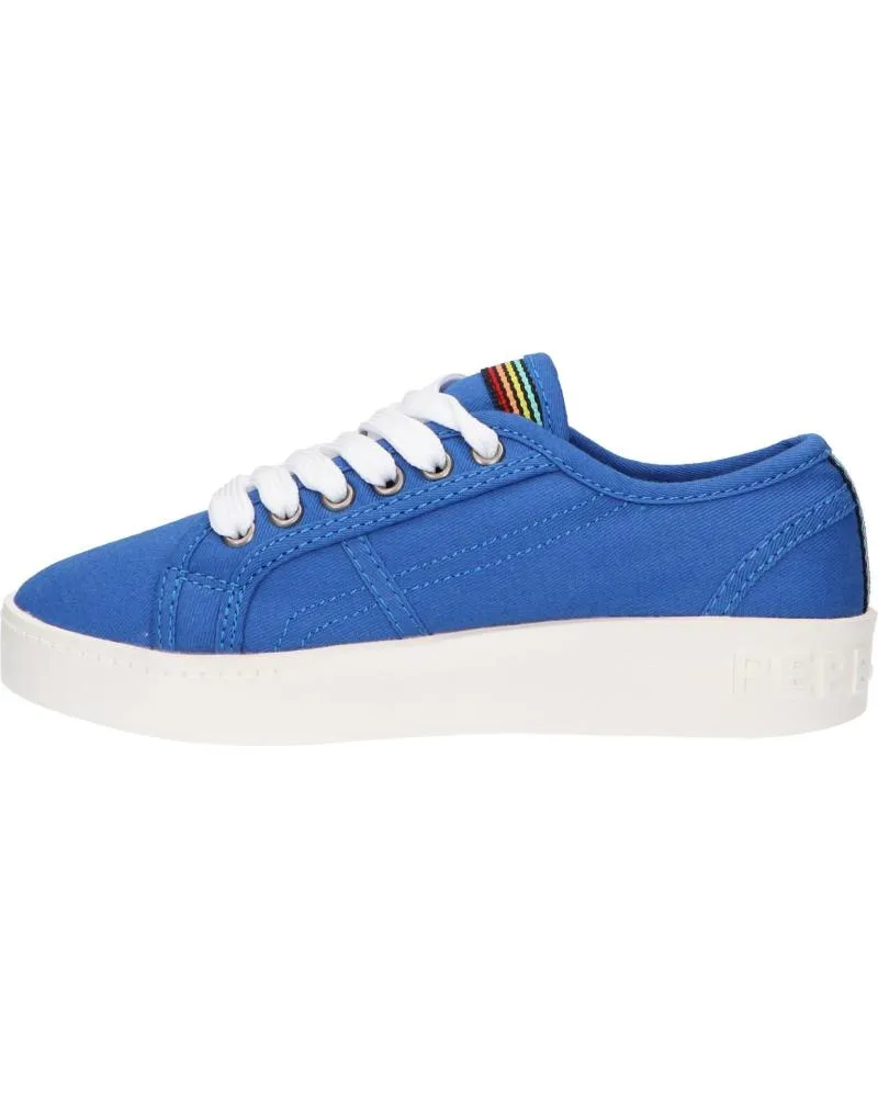 Deportivas de Niña y Niño PEPE JEANS PGS30448 BRIXTON CANVAS 539 LAGOON